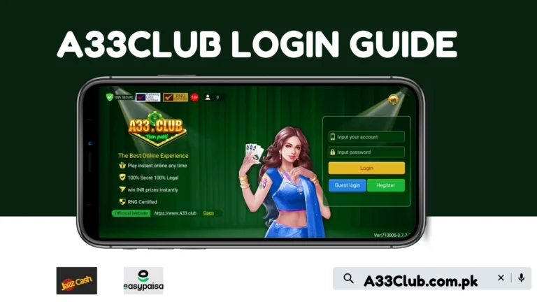 A33Club login